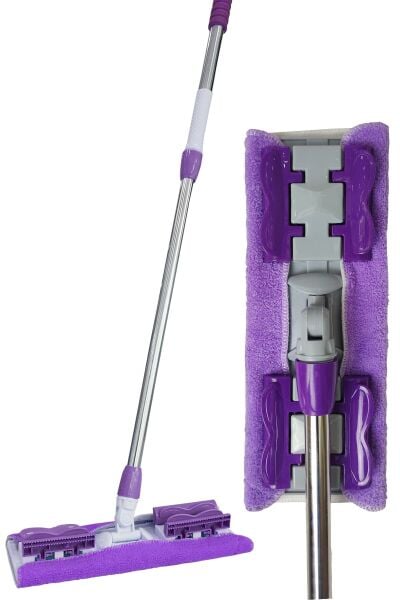 Sihirli Mop Mandallı Mop +1 Yedek Bez Hediye