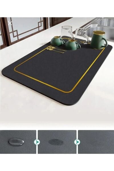 Süper Emici Katlanabilir Sihirli Bulaşık Matı