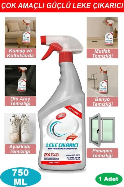 Her yüzeye uygun çok amaçlı leke çıkarıcı
