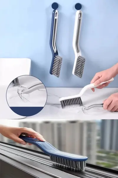 Dip Köşe Fırçası Cımbızlı Temizlik Fırçası Derz Fırçası Pimapen Temizleme Fırçası Banyo Fırçası