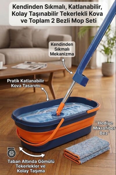 Kendinden Sıkmalı Mop